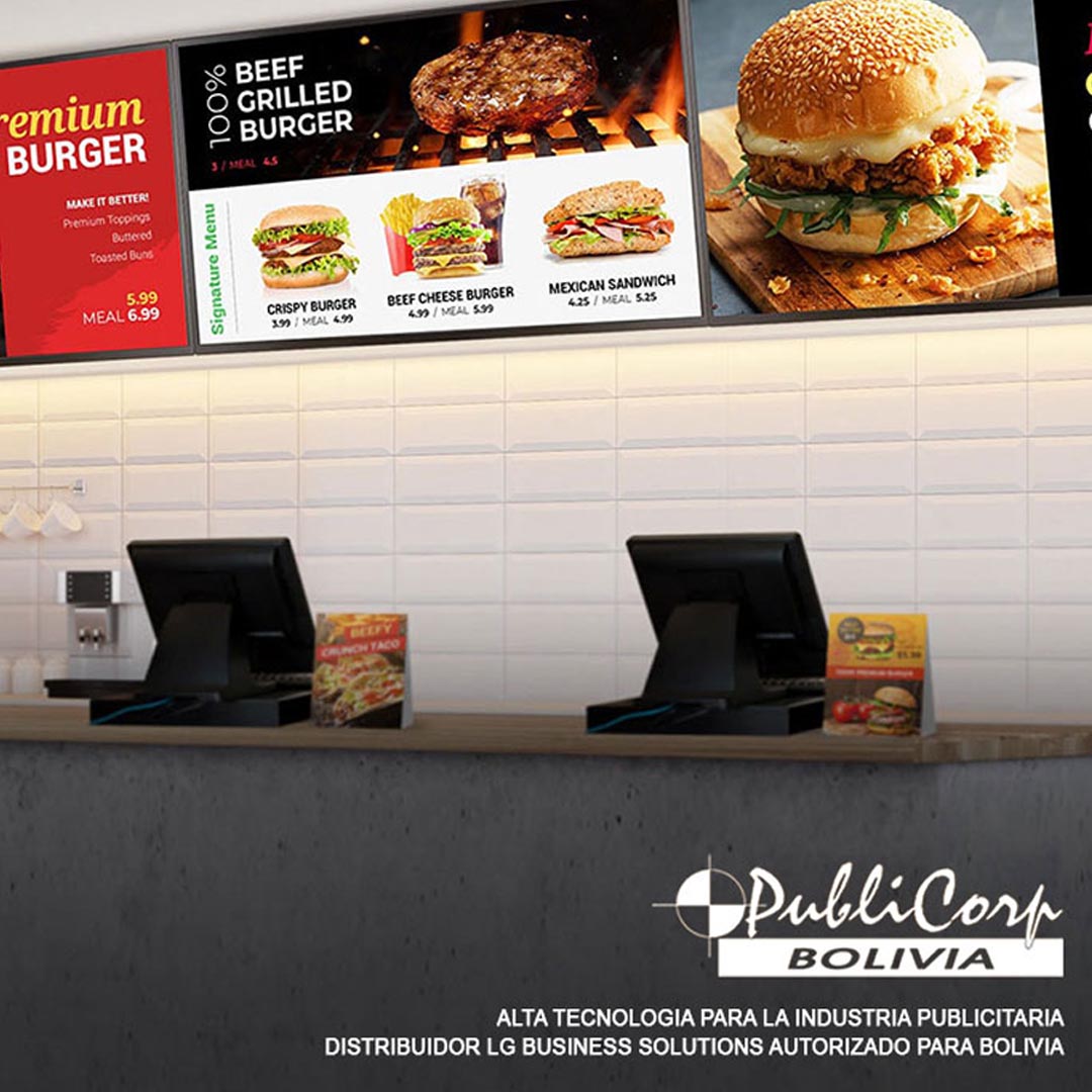 DIGITAL SIGNAGE PubliCorp Bolivia